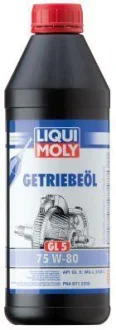 Трансмісійна олива Liqui Moly Getriebeoil 75W-80 GL-5, 1л. LIQUI MOLY 3658