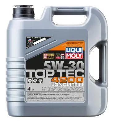 Олива 5W30 C3 4L TOP TEC 4200 LIQUI MOLY 3715 (фото 1)