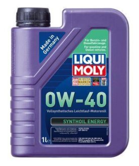 Моторна олива SYNTHOIL ENERGY 0W-40 1 л LIQUI MOLY 9514