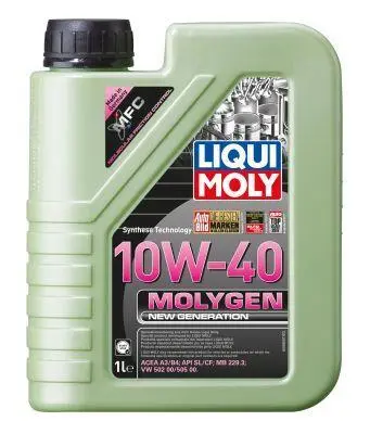 Олива 10W40 A3/B4 1L MOLYGEN NEW GENERATION LIQUI MOLY 9955 (фото 1)
