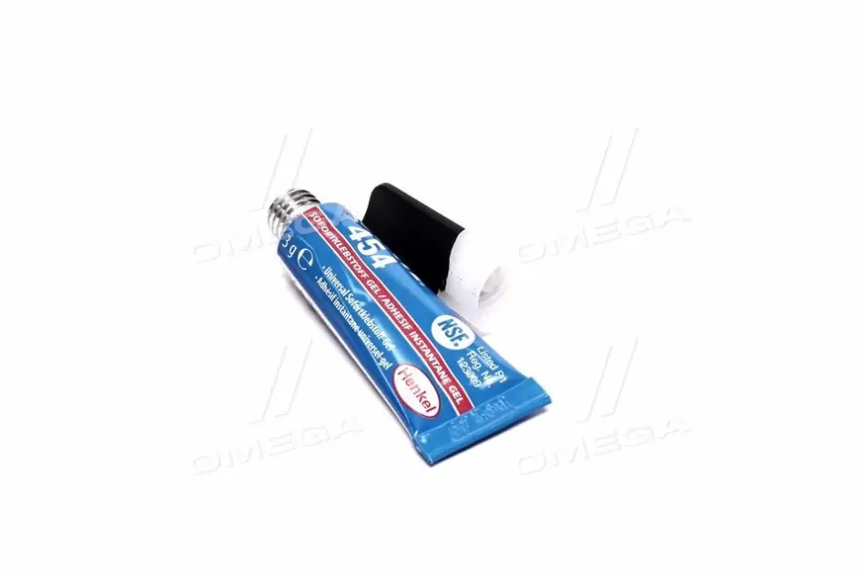 LOCTITE 454, 3g Суперклей - гель (-50 до +120°С) високої в\'язкості Loctite 230927 (фото 1)