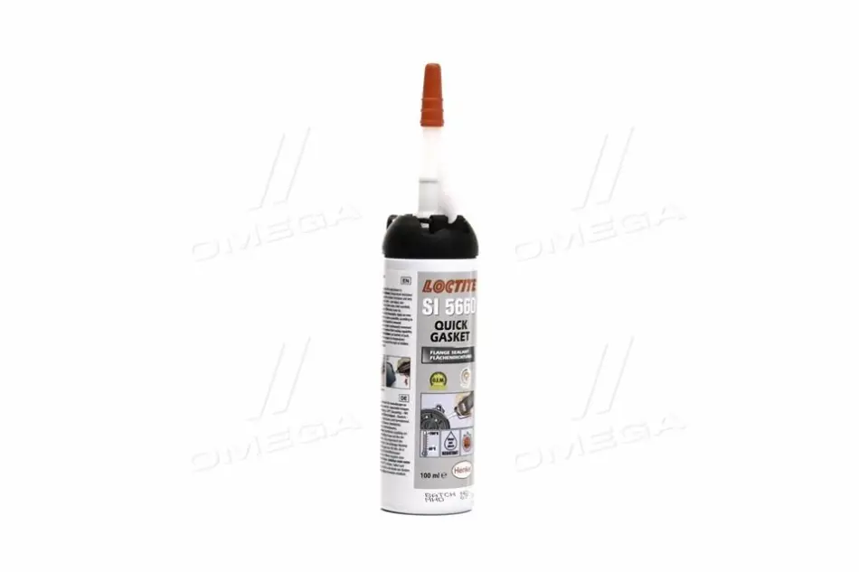 LOCTITE SI 5660, 100ML Герметик силіконовий (сірий) (маслостійкий) Loctite 2326228 (фото 1)
