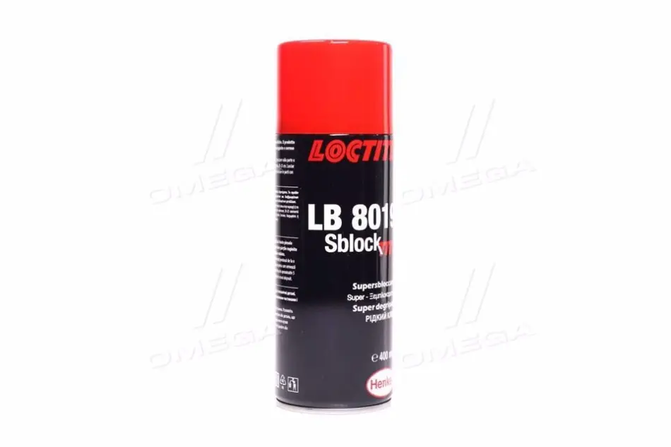 Мастило проникаюче LB 8019 400 мл (утримання розчинників 89%) (Рідкий ключ) Loctite 589891 (фото 1)