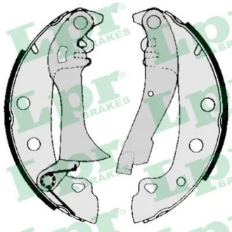 Гальмівна колодка ALFA ROMEO 33 ARO 10, 240-244 CITROEN C15 FURGON/NADWOZIE WIELKOPRZESTRZENNE DACIA 1300, 1307, 1310, SOLENZA FIAT 131, 132, ARGENTA, CAMPAGNOLA, REGATA 1.0-3.1D 10.65- LPR 00720