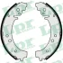 Гальмівна колодка CHEVROLET NIVA DAIHATSU GRAN MAX, HIJET FORD USA CROWN VICTORIA, ESCORT GMC JIMMY HYUNDAI H-1 TRAVEL LADA 1200-1500, 1200-1600, KALINKA, NADESCHDA, NIVA 1.0-4.6 01.70- LPR 00730 (фото 1)
