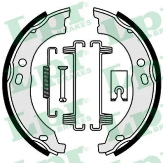 Гальмівна колодка IVECO DAILY VI CITROEN JUMPER III FIAT DUCATO OPEL MOVANO C PEUGEOT BOXER, EXPERT 2.0D-Electric 04.06- LPR 01003