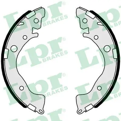 Гальмівна колодка HONDA CITY V, CIVIC IX, CIVIC VIII, INSIGHT, JAZZ, JAZZ III, JAZZ IV 1.2-2.2D 09.05- LPR 01079 (фото 1)