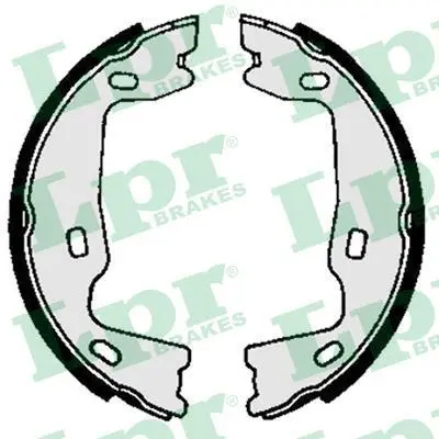 Гальмівна колодка CHEVROLET VECTRA, ZAFIRA OPEL ADMIRAL A, ASTRA F, ASTRA F CLASSIC, ASTRA G, CALIBRA A, COMMODORE B, KADETT E, MONZA A, OMEGA A, OMEGA B, SENATOR A 1.4-3.6 10.65-07.12 LPR 02570 (фото 1)