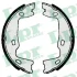 Гальмівна колодка CHEVROLET VECTRA, ZAFIRA OPEL ADMIRAL A, ASTRA F, ASTRA F CLASSIC, ASTRA G, CALIBRA A, COMMODORE B, KADETT E, MONZA A, OMEGA A, OMEGA B, SENATOR A 1.4-3.6 10.65-07.12 LPR 02570 (фото 1)