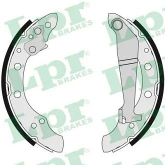 Гальмівна колодка AUDI 100 C1, 100 C2, 100 C3, 50, 80 B1, 80 B2, 80 B3, 90 B2, 90 B3, COUPE B2, COUPE B3 SEAT AROSA, CORDOBA, CORDOBA VARIO, IBIZA III, IBIZA IV, IBIZA IV SC 0.8-2.8 11.68- LPR 04100