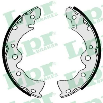 Гальмівна колодка NISSAN ALMERA CLASSIC, ALMERA I, BLUEBIRD, PATHFINDER I, PRAIRIE, SENTRA V, SUNNY I 1.3-2.5 08.82- LPR 04870