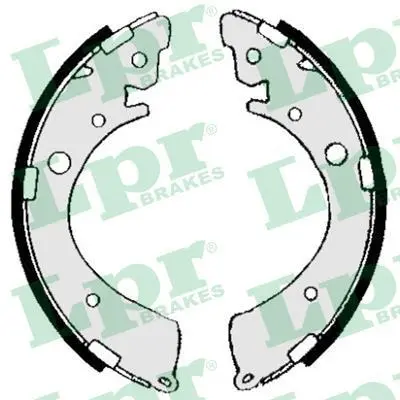Гальмівна колодка HONDA ACCORD I, ACCORD II, ACCORD III, ACTY, CAPA, CITY IV, CIVIC V, CIVIC VI, CIVIC VII, CIVIC VIII, DOMANI, HR-V, JAZZ II, JAZZ III, LOGO, ORTHIA / PARTNER 0.6-2.0D 01.78- LPR 05360 (фото 1)