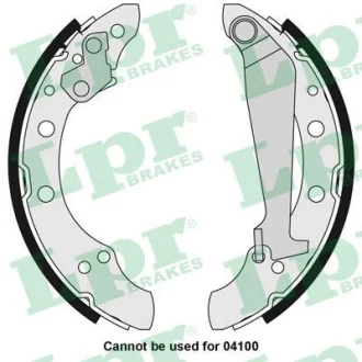Гальмівна колодка AUDI 100 C2, 100 C3, 80 B2, 80 B4, 90 B2, 90 B3, COUPE B2 CHERY COWIN SEAT AROSA, CORDOBA, CORDOBA VARIO, IBIZA III, IBIZA IV, IBIZA IV SC, IBIZA IV ST, LEON 1.0-2.8 07.77- LPR 05730
