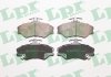 Комплект гальмівних колодок з 4 шт. дисків LPR 05P1009 (фото 1)
