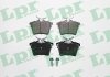Комплект гальмівних колодок з 4 шт. дисків LPR 05P1195 (фото 1)