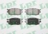 Комплект гальмівних колодок з 4 шт. дисків LPR 05P1345 (фото 1)