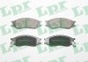 Комплект гальмівних колодок з 4 шт. дисків LPR 05P1346 (фото 1)