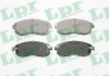Комплект гальмівних колодок з 4 шт. дисків LPR 05P1606 (фото 1)