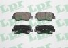 Комплект гальмівних колодок з 4 шт. дисків LPR 05P1625 (фото 1)