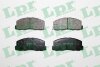 Комплект гальмівних колодок з 4 шт. дисків LPR 05P260 (фото 1)