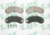 Комплект гальмівних колодок з 4 шт. дисків LPR 05P415 (фото 1)