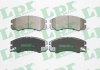 Комплект гальмівних колодок з 4 шт. дисків LPR 05P565 (фото 1)
