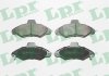 Комплект гальмівних колодок з 4 шт. дисків LPR 05P717 (фото 1)