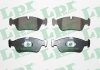 Комплект гальмівних колодок з 4 шт. дисків LPR 05P757 (фото 1)