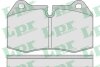 Комплект гальмівних колодок з 4 шт. дисків LPR 05P769 (фото 1)