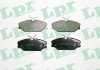 Комплект гальмівних колодок з 4 шт. дисків LPR 05P816 (фото 1)