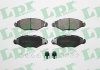 Комплект гальмівних колодок з 4 шт. дисків LPR 05P903 (фото 1)