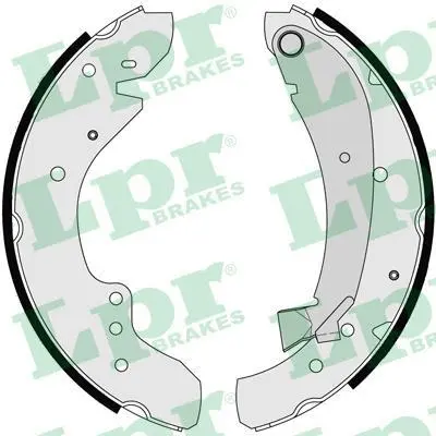 Гальмівна колодка CITROEN JUMPER I, JUMPER II FIAT DUCATO PEUGEOT BOXER 1.9D-2.8D 01.82-09.09 LPR 07110 (фото 1)