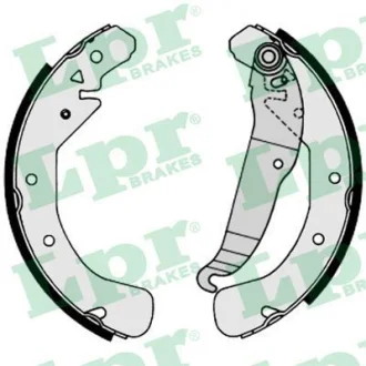 Гальмівна колодка CHEVROLET CORSA, VECTRA, ZAFIRA DAEWOO NUBIRA OPEL ASTRA F, ASTRA F CLASSIC, ASTRA G, ASTRA G CLASSIC, ASTRA H, ASTRA H CLASSIC, ASTRA H GTC 1.2-2.2D 09.91- LPR 07200