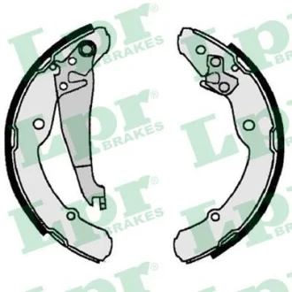 Гальмівна колодка BYD F3, F3R, G3, G3R SEAT INCA SKODA OCTAVIA I, OCTAVIA II, ROOMSTER, ROOMSTER PRAKTIK VW BEETLE, CADDY FURGON/NADWOZIE WIELKOPRZESTRZENNE, CADDY II 1.0-2.5 11.95- LPR 07300
