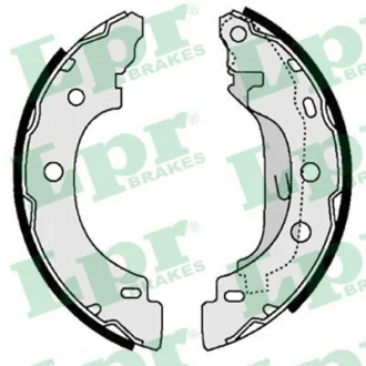 Гальмівна колодка DACIA LOGAN, LOGAN II, SANDERO, SANDERO II NISSAN KUBISTAR RENAULT CLIO IV, KANGOO, KANGOO EXPRESS, KANGOO II, LOGAN I, SANDERO/STEPWAY I 0.9-Electric 08.97- LPR 07330