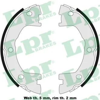 Гальмівна колодка IVECO DAILY I, DAILY II, DAILY III, DAILY IV, DAILY V, DAILY VI RVI MASCOTT LDV SHERPA NISSAN CABSTAR RENAULT MASCOTT 1.6-Electric 01.78- LPR 07800