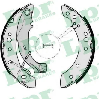 Гальмівна колодка CITROEN C2, C2 ENTERPRISE, C3 I, C3 II, C3 PLURIEL DACIA LOGAN, LOGAN II, LOGAN MCV II, SANDERO II PEUGEOT 1007 RENAULT CLIO II, CLIO IV, LOGAN I 0.9-1.6LPG 05.00- LPR 08150