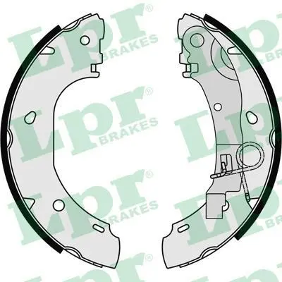 Гальмівна колодка CITROEN JUMPER I, JUMPER II FIAT DUCATO PEUGEOT BOXER 1.9D-3.0D 02.94- LPR 08540 (фото 1)