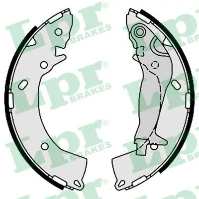 Гальмівна колодка HYUNDAI ACCENT IV, ACCENT V, BAYON, ELANTRA V, GETZ, I20 III, SOLARIS, VENUE KIA RIO III, RIO IV, STONIC 1.0-1.8 09.02- LPR 08670 (фото 1)