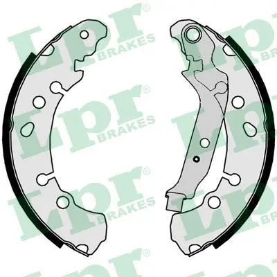 Гальмівна колодка DAIHATSU CHARADE VIII TOYOTA AYGO X, YARIS, YARIS / VIOS 1.0-1.8 01.05- LPR 09320 (фото 1)