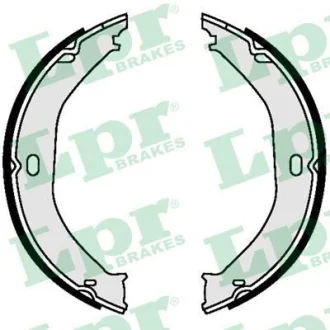 Гальмівна колодка JEEP GRAND CHEROKEE II, GRAND CHEROKEE III 2.7D-4.7ALK 09.98-12.10 LPR 09520