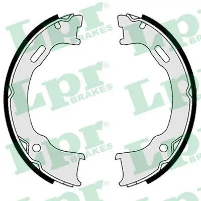 Гальмівна колодка FORD USA CROWN VICTORIA JEEP CHEROKEE, GRAND CHEROKEE I, GRAND CHEROKEE II, WRANGLER II LINCOLN TOWN CAR III SAAB 9-7X 2.4-5.3 09.91-12.12 LPR 09560 (фото 1)