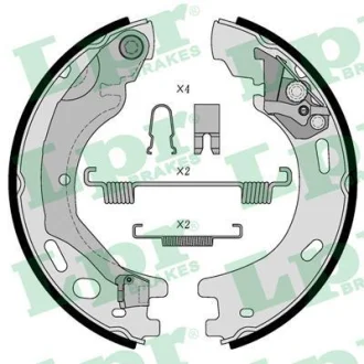 Гальмівна колодка LAND ROVER DISCOVERY III, DISCOVERY IV, RANGE ROVER SPORT I, RANGE ROVER SPORT II 2.7D-5.0 07.04-03.22 LPR 09570