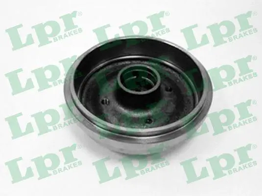 Гальмівний барабан задн AUDI 50, 80 B1, 80 B2, COUPE B2 SEAT AROSA, CORDOBA, CORDOBA VARIO, IBIZA II, TOLEDO I VW DERBY, GOLF I, GOLF II, JETTA I, JETTA II, PASSAT B1 0.8-2.2 05.72-06.04 LPR 7D0226 (фото 1)