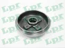 Гальмівний барабан задн AUDI 80 B1, 80 B2, 80 B3, COUPE B2 SEAT AROSA, CORDOBA, CORDOBA VARIO, IBIZA II, TOLEDO I SKODA FAVORIT, FAVORIT FORMAN VW GOLF III, GOLF IV 1.0-2.2 05.72-06.04 LPR 7D0244 (фото 1)