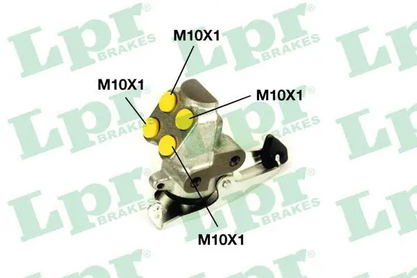Регулятор потужності гальм SEAT TOLEDO I VW CORRADO, DERBY, GOLF II, GOLF III, JETTA I, JETTA II, PASSAT B2, PASSAT B3/B4, POLO, POLO CLASSIC, POLO II, SCIROCCO 1.0-2.9 08.80-04.99 LPR 9932 (фото 1)