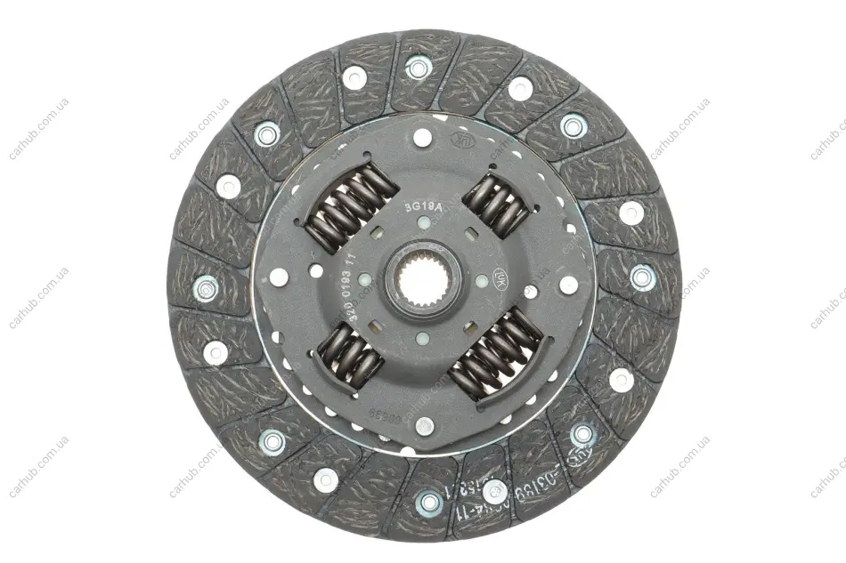 Диск зчеплення VW Caddy II 1.9SDI/D/1.7SDI (9K9A), 11/95 - 01/04, 42/47kw LuK 320 0193 11 (фото 1)