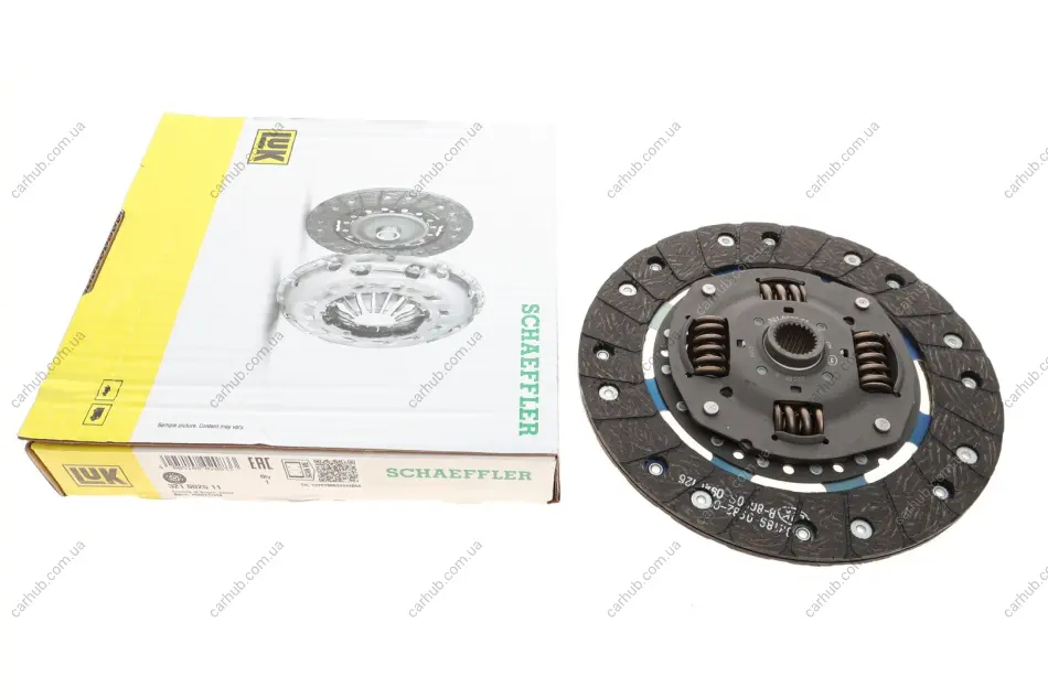 Диск зчеплення VW Golf/Jetta 1.6TD/1.9D 83-99 (d=210mm) LuK 321 0025 11 (фото 1)