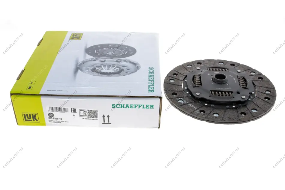 Диск зчеплення VW T4 2.5 90-03 (d=228mm) LuK 323 0259 10 (фото 1)