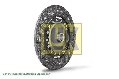 Диск зчеплення Toyota Land Cruiser 2.4 TD -96 (d=225mm) LuK 323 0329 10